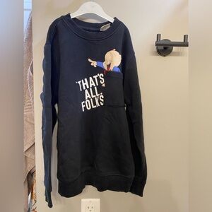 Zara Looney Tunes Sweatshirt - Kids Size 10 - VGUC